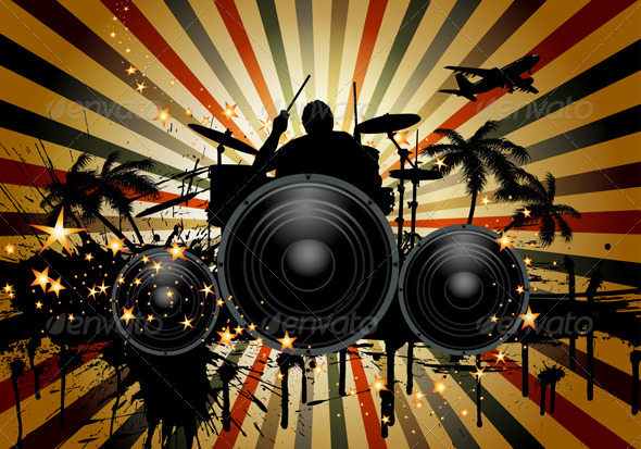 Musical Grunge - Miscellaneous Vectors