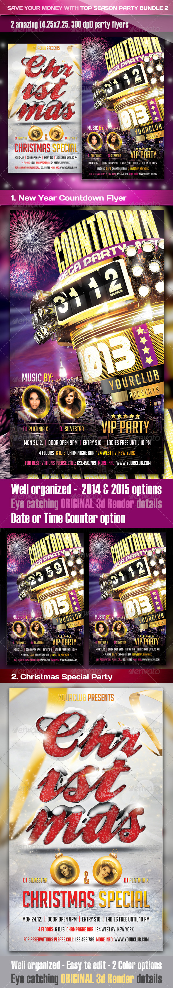 Top Season Party Bundle 2 - Clubs & Parties Events