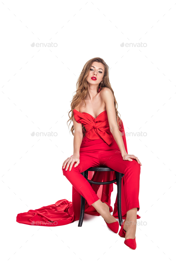 Women's Seductive Red Costume