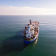 Aerial view container ship, shipping or transportation concept background. - PhotoDune Item for Sale