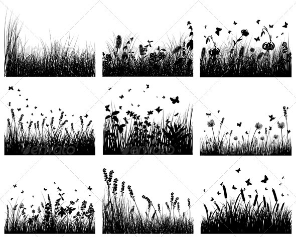 Free Free 116 Silhouette Flower Garden Svg SVG PNG EPS DXF File