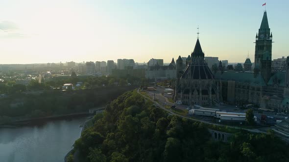 Aerial shot of Ottawa alt