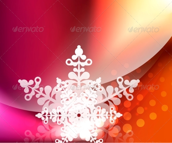 Vector Christmas Background - Christmas Seasons/Holidays