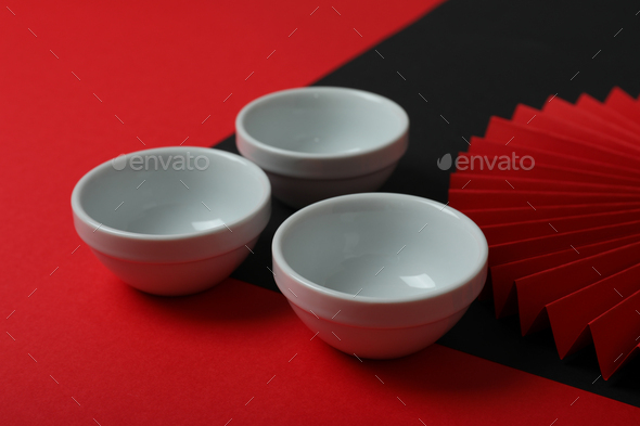 Concept of hot drink, asian tea accessories Stock Photo by AtlasComposer