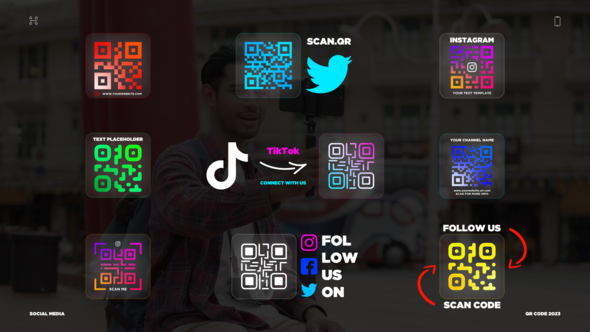 Social Media QR