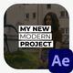 Modern Titles 2.0 | After Effects - VideoHive Item for Sale