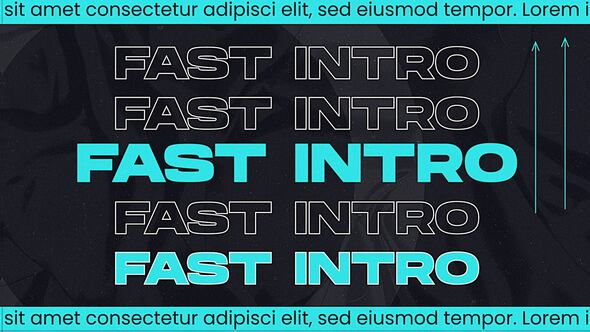 Fast Glitch Intro