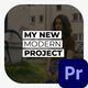 Modern Titles 2.0 | Premiere Pro - VideoHive Item for Sale