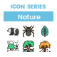 90 Nature Icons | Gravel Series