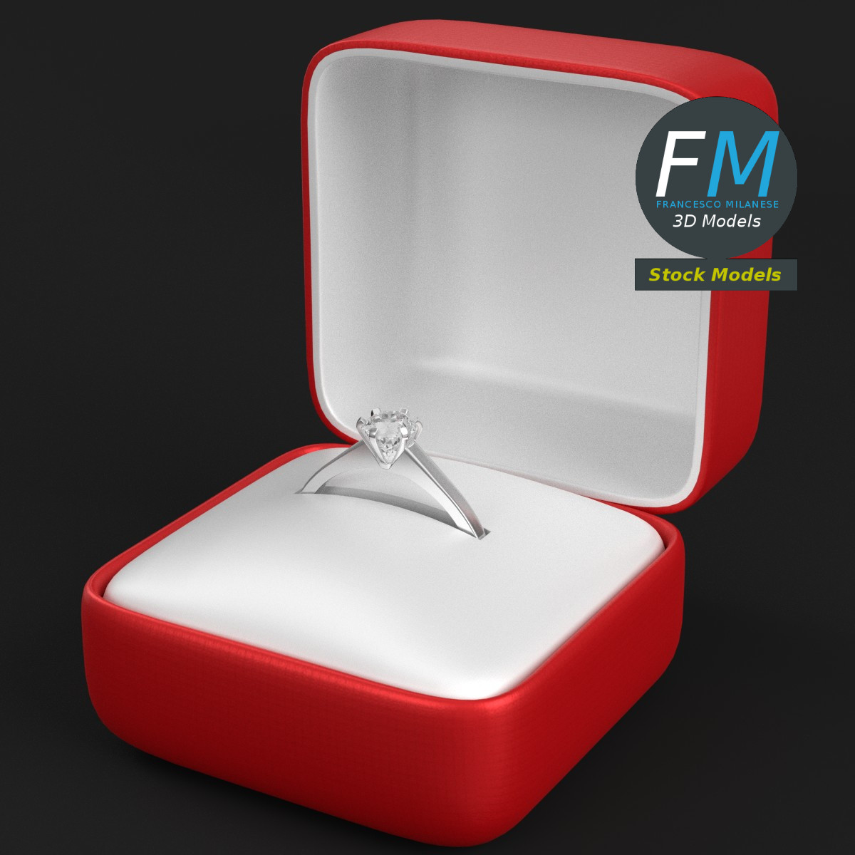 Amazon.com: Allure - Luxury Ring Box With LED Light, Square Shaped Elegant Diamond  Ring Case, For Unique Proposal, Engagement Or Wedding, Small, Black Velvet  Interior Jewelry Display Gift Box For Promise Rings. :