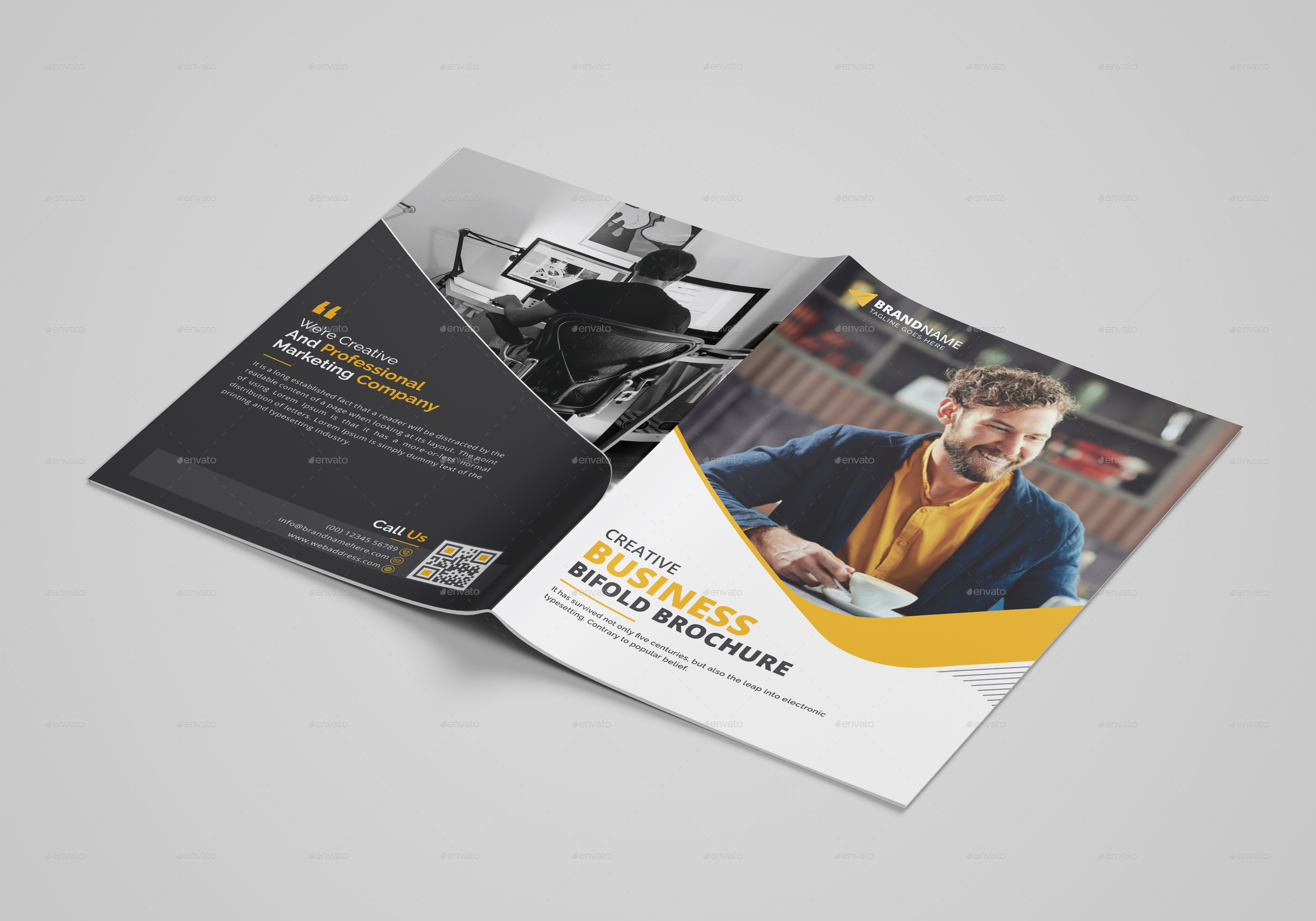 Corporate Bifold Brochure, Print Templates | GraphicRiver