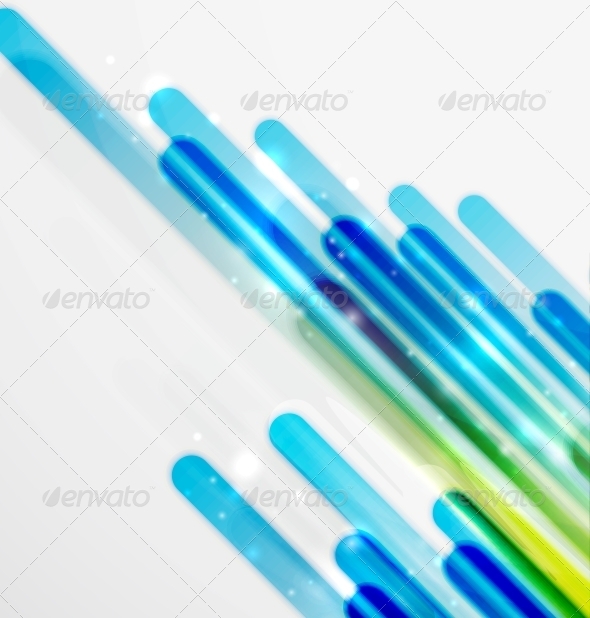 Color Lines Vector Background - Backgrounds Decorative