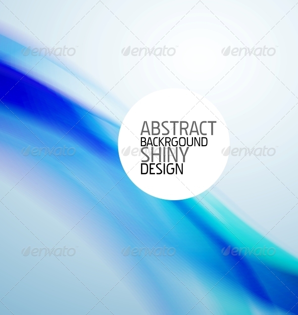 Blue Wave Background - Backgrounds Decorative