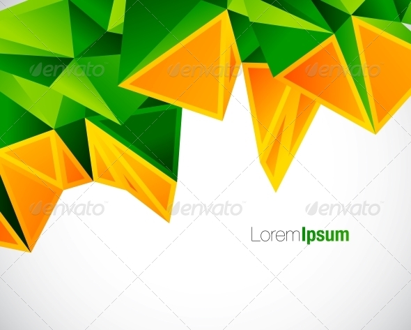 Geometrical Colorful Abstract Background - Backgrounds Decorative