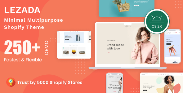 Lezada - Fully Customizable Multipurpose Shopify Theme by BootXperts