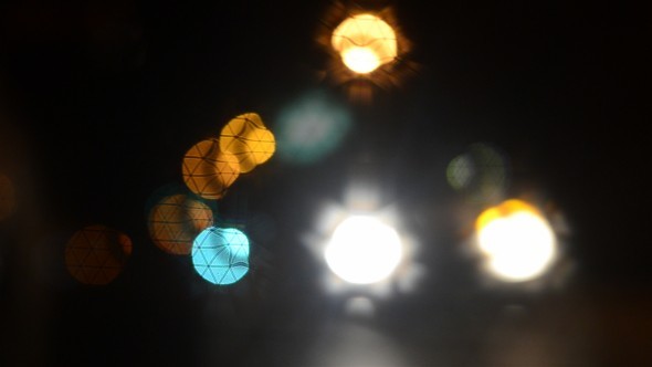 Night Traffic Bokeh 1