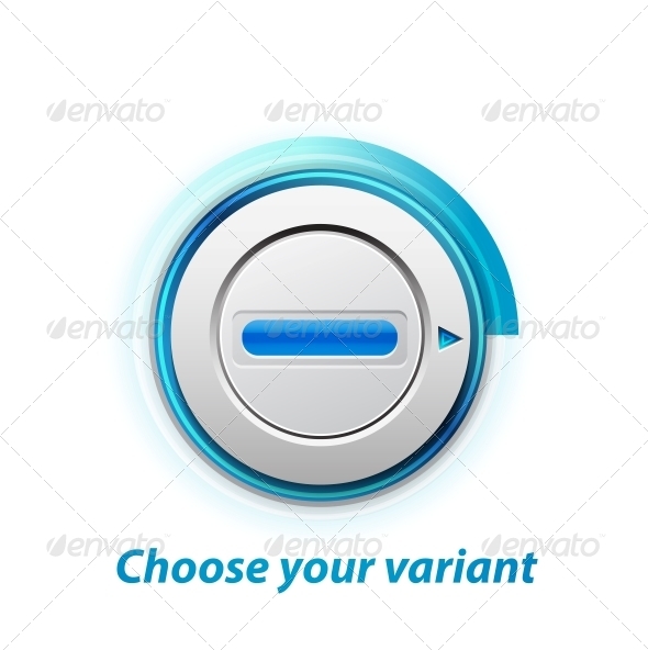 Vector Knob - Web Elements Vectors