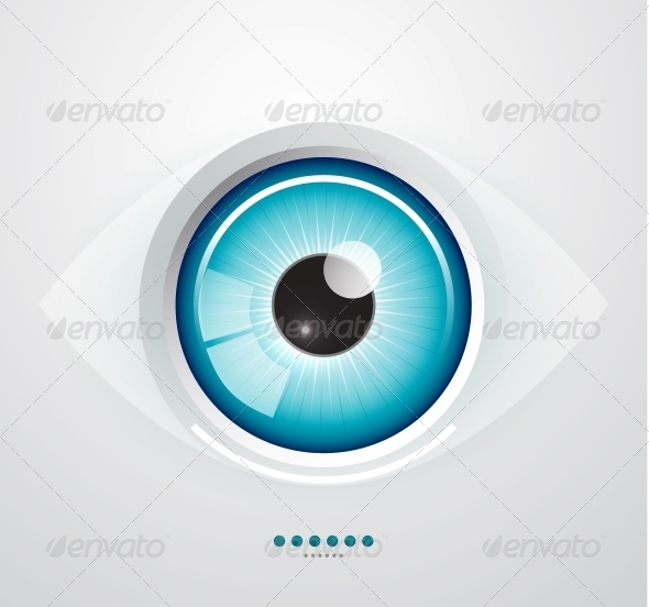 Eye Background - Web Elements Vectors