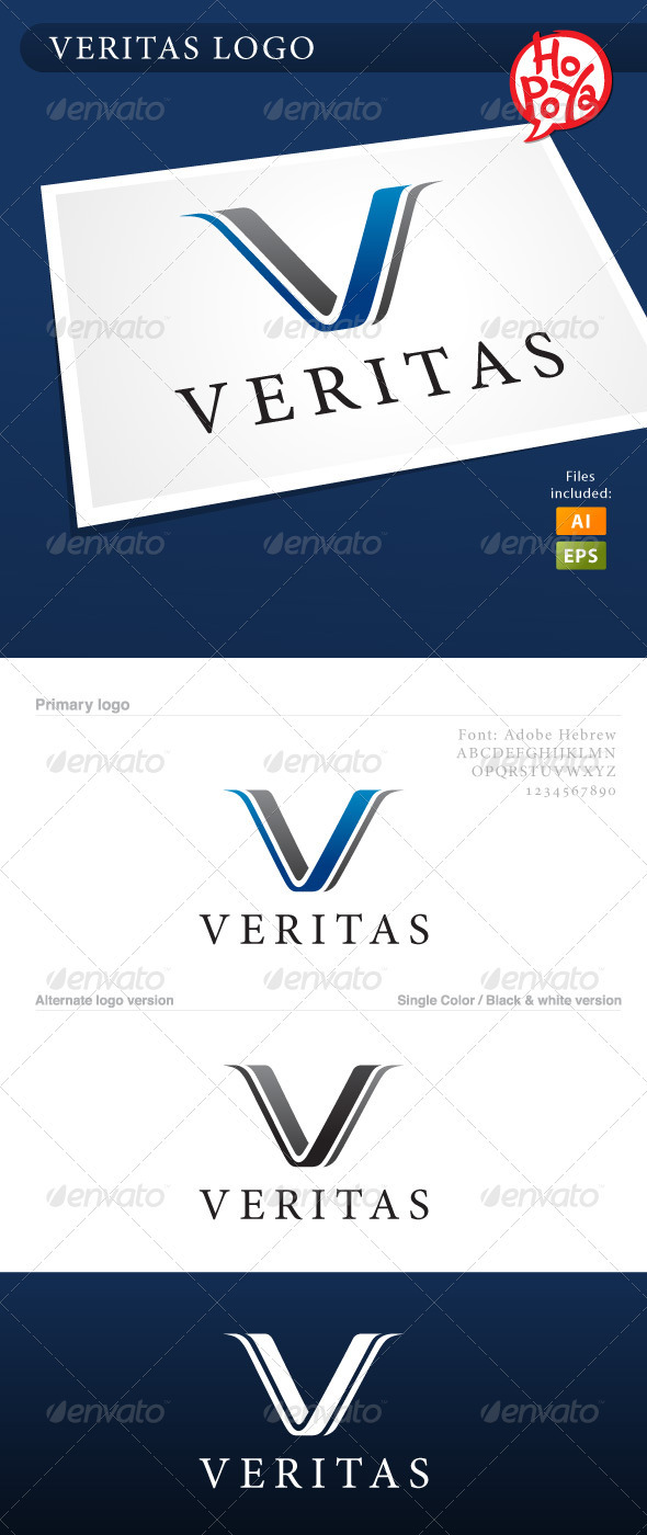 Veritas Logo - Letters Logo Templates