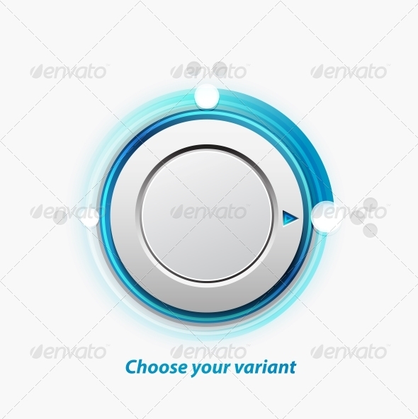 Vector Knob - Web Elements Vectors