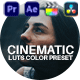 Cinematic - LUT Color Preset Pack