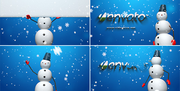 Snowman Logo Reveal V2
