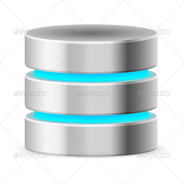 Data Base Icon - Computers Technology