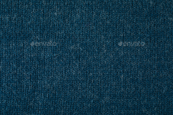 Sweater Texture Background Blue Knitted Texture Abstract Background