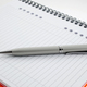 pen and paper orange notebook - PhotoDune Item for Sale