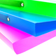 three multicolored folders - PhotoDune Item for Sale