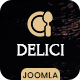 DELICI - Restaurant Joomla 4 Template
