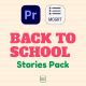 Back To School Stories Pack For Premiere Pro - VideoHive Item for Sale