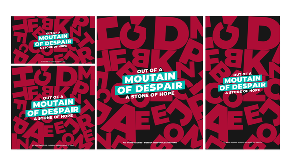 Tumbling Quotes Titles template preview