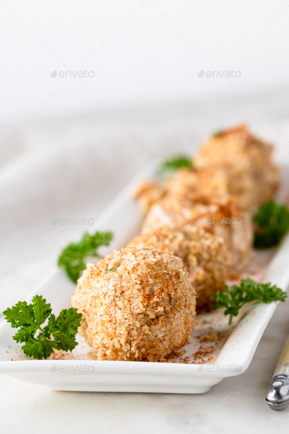 chicken balls - Stock Photo - Images
