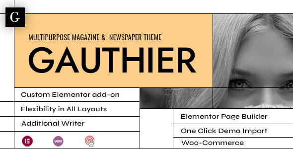Gauthier –  Multipurpose Newspaper Theme