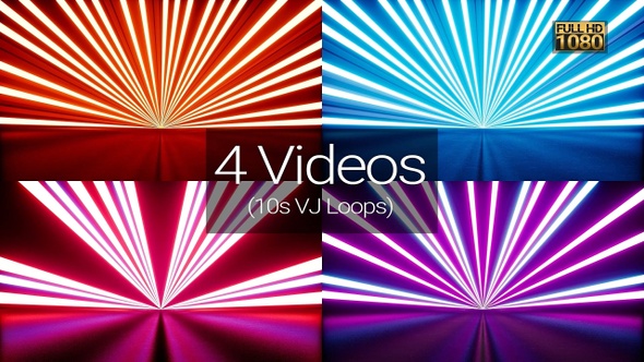 Shining Light Rays Floor Background Pack FHD alt