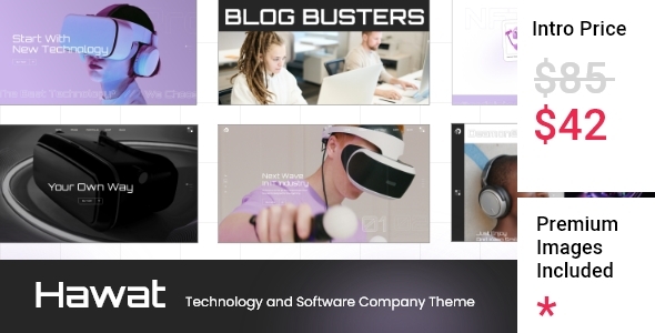 Hawat – Technology and Software Company Theme