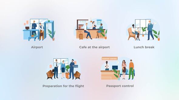 Airport - Flat concepts