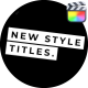 New Style Titles. - VideoHive Item for Sale