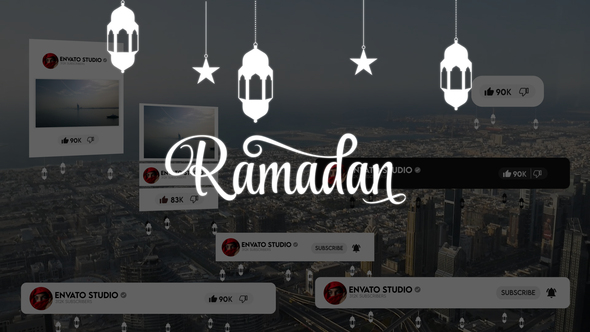 Ramadan Youtube Pack broadcast-packages template preview