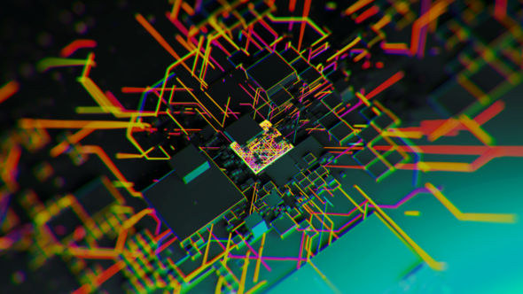 Hi-Tech Logo Reveal 43928279