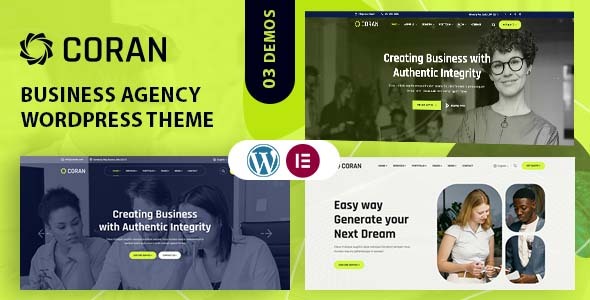 Coran – Business Agency WordPress Theme