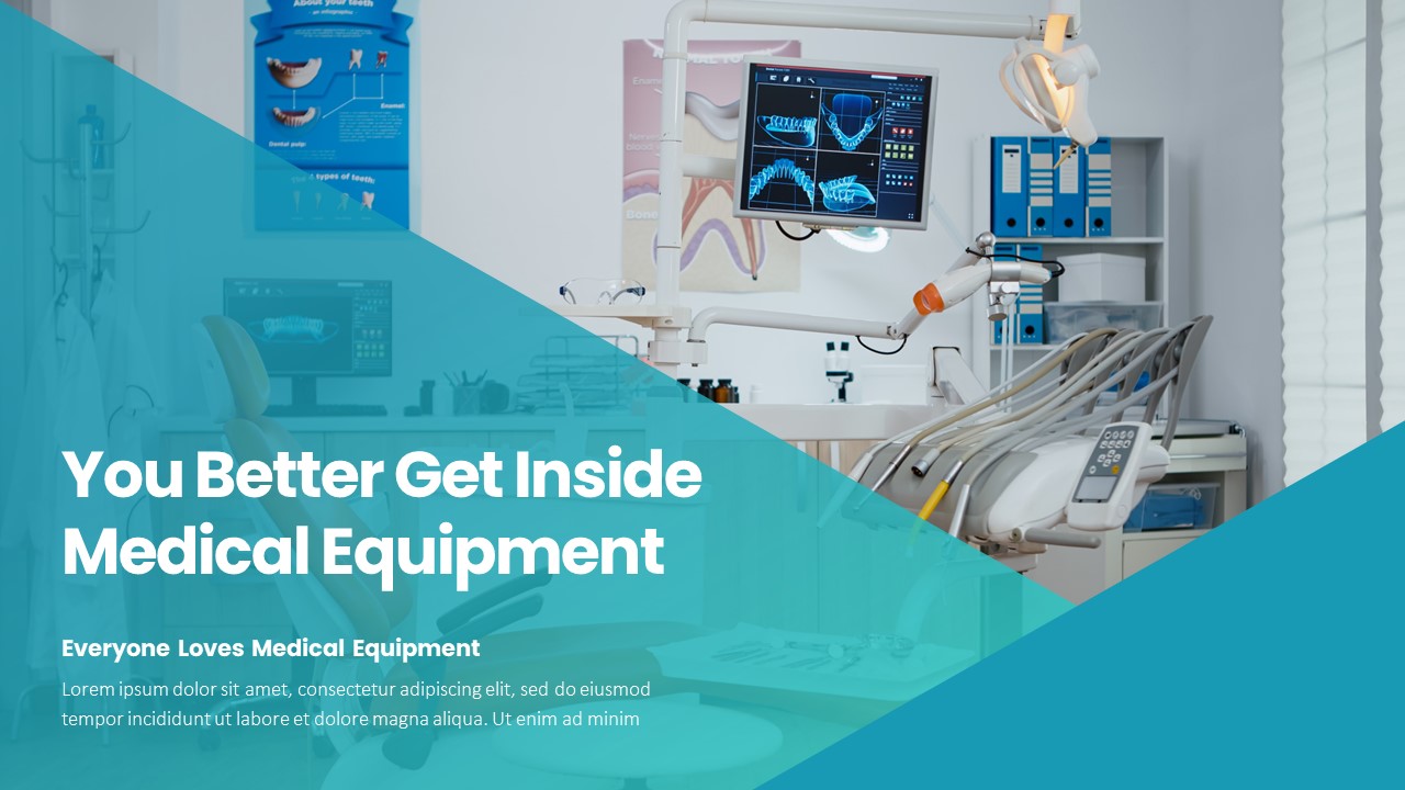 Medical Equipment PowerPoint Template, Presentation Templates GraphicRiver