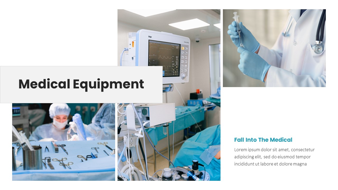 Medical Equipment PowerPoint Template, Presentation Templates GraphicRiver