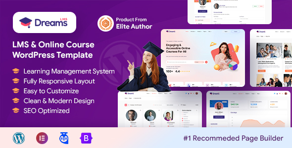 Dreams LMS - Learning Management WordPress Theme