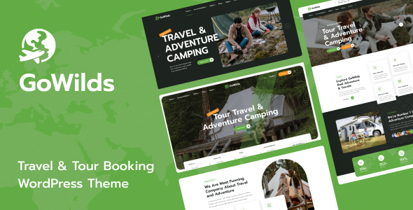 Gowilds – Travel & Tour Booking WordPress Theme