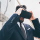 Elegant executive professional businessman bearded using 3D viewer - PhotoDune Item for Sale