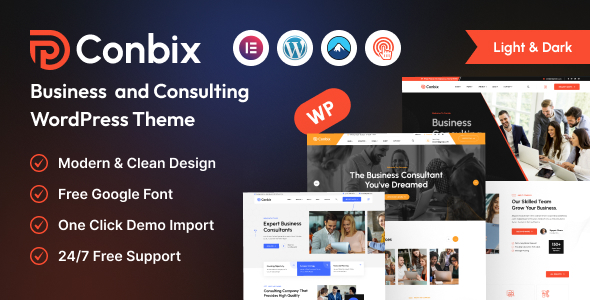 Conbix – Business Consulting Theme