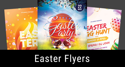 * Easter Flyer Templates