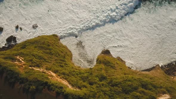 Rocky Coastline Island Bali alt